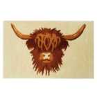 Luxury Highland Cow Bath Mat Non Slip