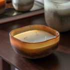 Crossland Grove Pluto Candle Amber/Gold Medium Jasmin & Vetiver