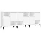 vidaXL Sideboards 3 pcs White 60x35x70 cm Engineered Wood