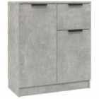 vidaXL Sideboard Concrete Grey 60x30x70 cm Engineered Wood