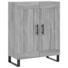 vidaXL Sideboard Grey Sonoma 69.5x34x90 cm Engineered Wood