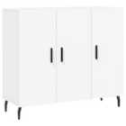 vidaXL Sideboard White 90x34x80 cm Engineered Wood