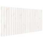 vidaXL Wall Headboard White 140x3x60 cm Solid Wood Pine
