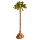 vidaXL Artificial Palm Tree with LEDs 150 cm