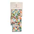 Carnaby Tea Towel Set Of 2 Bloom/Petal