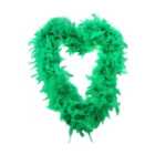 I LOVE FANCY DRESS Pack of 12 80g Green Feather Boa (Accessories)