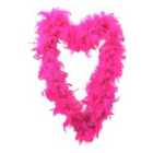 I LOVE FANCY DRESS Pack of 24 Hot Pink Feather Boa - 80g (Accessories)