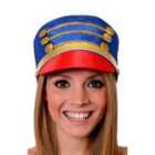 I LOVE FANCY DRESS Pack of 24 Blue Nutcracker / Toy Soldier Hat (Accessories)