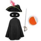 I LOVE FANCY DRESS Cat Bandit Costume - with Sword & Face Paint (One Size)