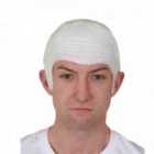 I LOVE FANCY DRESS Pack of 6 Bald Cap - White (Accessories)