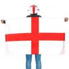 I LOVE FANCY DRESS Pack of 12 England Bowler Hat & Cape Flag (Couple)