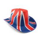 I LOVE FANCY DRESS Pack of 12 Union Jack Cowboy Hat (Accessories)