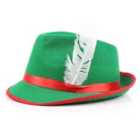 I LOVE FANCY DRESS Pack of 24 Green Bavarian Hat (Accessories)