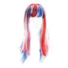 I LOVE FANCY DRESS Pack of 12 Long Union Jack Wig (Accessories)