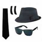 I LOVE FANCY DRESS 4 Piece Blues Set (L)