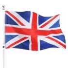 I LOVE FANCY DRESS Large Union Jack Flag 5ft x 3ft - 6 Pack (Accessories)