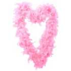 I LOVE FANCY DRESS Pack of 24 Baby Pink Feather Boa - 65g (Accessories)