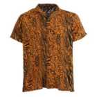 I LOVE FANCY DRESS Tiger Print Shirt (3XL)