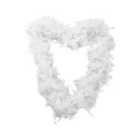 I LOVE FANCY DRESS Pack of 12 White Feather Boa - 80g (Accessories)