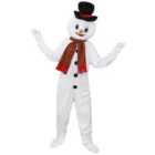 I LOVE FANCY DRESS Plush Snowman Mascot Costume (One Size)