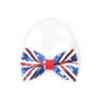 I LOVE FANCY DRESS Pack of 12 Union Jack Sequin Bowtie (Accessories)