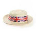 I LOVE FANCY DRESS Pack of 12 Union Jack Boater Hat (Accessories)