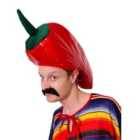I LOVE FANCY DRESS Pack of 12 Novelty Chilli Hat (Accessories)