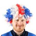 I LOVE FANCY DRESS Pack of 3 Union Jack Curly Wig (Accessories)