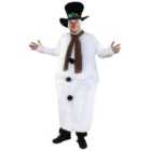 I LOVE FANCY DRESS Deluxe Snowman Fat Suit (One Size)