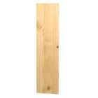 105Cm Wide Natural Sanded Pine Shelf Board, 40Cm Deep