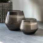 Crossland Grove Glass Filled Candle Smoke Black Tea & Bergamot 2pk