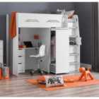 Julian Bowen Pegasus Highsleeper - White