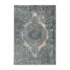 Homemaker Juno Medallion Blue 160x230 Rug