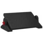 Vidaxl Footrest Black 50X30.5X17 Cm