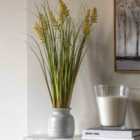 Crossland Grove Potted Grass with Yellow Wildflower
