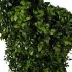 Leaf 120Cm Spiral Boxwood Artificial Tree Uv Resistant Outdoor