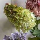 Crossland Grove Vintage Cone Hydrandea Stem White (12pk)