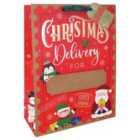 Eurowrap Christmas Delivery Personalised Xl Gift Bag