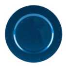 Argon Tableware Metallic Charger Plate - 33Cm - Blue