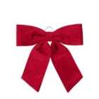 Mica Decorations Bow Bordeaux