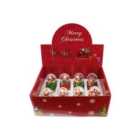 Festive 6cm Assorted Santa and Sledge Snow Globes