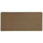 Mocha Plain Loop Washable Runner - 57 x 120cm