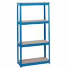 Draper 4Shelf Metal Unit 76X30X152Cm