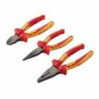 Xp1000 3 Pc Vde Plier Set(tethered)