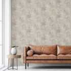 Belgravia Décor Plaster Cream / Grey Wallpaper