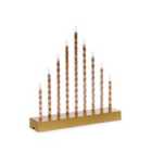 Three Kings 9 LED Candlebridge - Gold