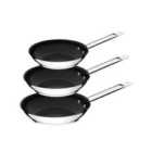 Tramontina 3Pc Frying Pan Set