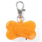 Zoon Flash & Go Bone LED Vis-tag - Orange