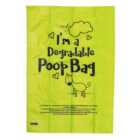 Zoon Bio-Compostable Dog Poop Bags - 60 Pack