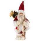 Three Kings Inlit Father Christmas - Red